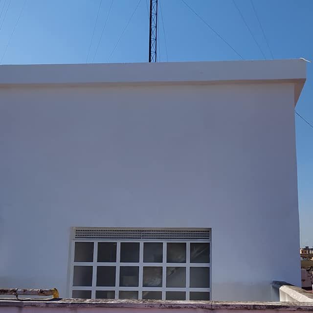 fachada blanca